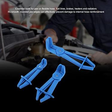 Imagem de Generic Kit de Alicates de Braçadeira de Mangueira Flexível de 3 Unidades para Reparo de Veículos, Braçadeiras de Linha de água de Combustível de Freio - Ferramentas Essenciais para Mecânicos e (Azul)