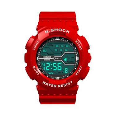 Imagem de Relógio Digital Esportivo Masculino Com Mostrador Grande De 55mm, Mult