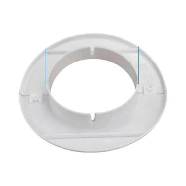 Imagem de Tampa De Entrada Para Tubo De Conduíte De Ar Condicionado Em PP De Gra