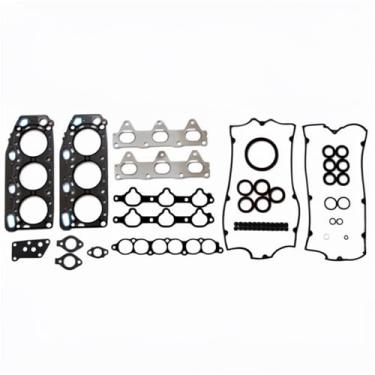 Imagem de Kits de reconstrução de motor, tampa da válvula, vedação de óleo, junta da cabeça do cilindro, compatível com PROTON PERDANA/MITSUBISHI GALANT 2.0L 6A12 9C