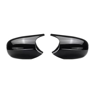 Imagem de Compatível com BMW E87 E88 E81 E82 E90 E91 E92 E93 2007-2011 Substituição de carro Retrovisor Lateral Espelho Tampa Asa Tampa Porta Carcaça Shell Guarnição(Gloss Black)