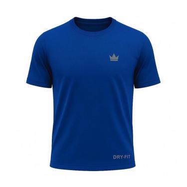 Imagem de Camiseta Dry Masculina Academia Treino Corrida Ciclismo Beach Tenis AntiSuor UV Rei do Esporte-Masculino