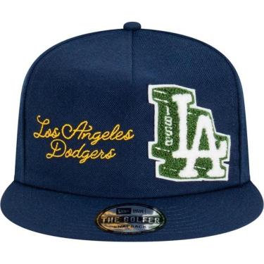 Imagem de BONÉ NEW ERA GOLFER LOS ANGELES DODGERS LETTERMAN MARINHO-Masculino