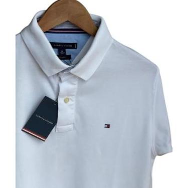 Imagem de Camisa Polo Tommy H Masculina Branca-Masculino