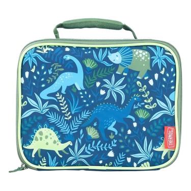 Imagem de Lancheira Térmica Thermos Dinossauro Azul Infantil Com Alca