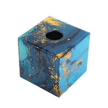Imagem de Capa de caixa de lenços quadrada, caixa de lenços, caixa de bomba, caixa de guardanapo criativa, decoração de mesa de café, ornamentos, suporte de caixa de mosca