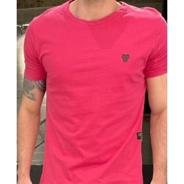 Imagem de Camiseta Masculina Swag Longline Gola Recortada