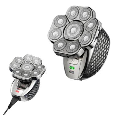 Imagem de Cortador Pelo Barbeador 9 Cabeças 9 Em 1 Sem Fio Barba