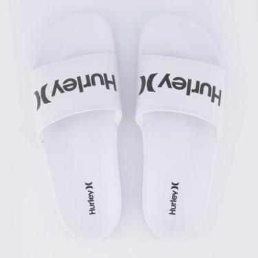 Imagem de Chinelo Hurley Slide One e Only I Branco, 43-44