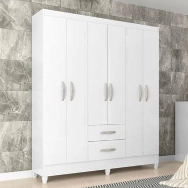 Imagem de Guarda-Roupa Casal Brasilia 6 Portas 2 Gavetas 3375 Atualle