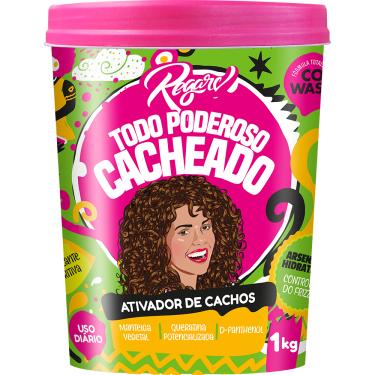 Imagem de Corpo Dourado Ativador de Cachos Regarv Todo Poderoso Cacheado Co Wash 1KG
