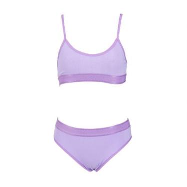 Imagem de Conjunto Infantil Juvenil de Algodão Liso - Maria Morena Lingerie, Lav