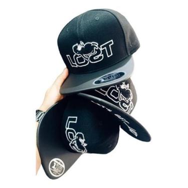 Imagem de Boné Lost Aba Reta Fitão Qualidade Lançamento - Alfashop