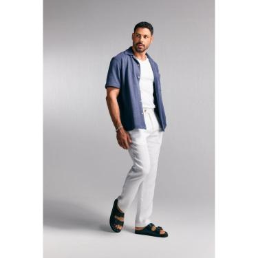 Imagem de Camisa Aramis Manga Curta Regular Malha Com Gola Marinho-Masculino