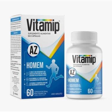 Imagem de Vitamina AZ Homem 60 Cápsulas  Vitamip