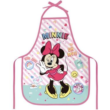 Imagem de Avental Escolar Infantil Minnie Mouse Disney - 5136 - Dac