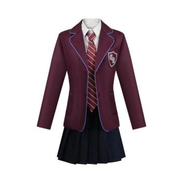 Imagem de Fantasia Infantil Matilda Vestido Hortensia Para Apresentações Musicai