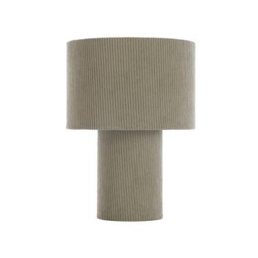 Imagem de Luminária Mesa em Veludo Cordy Verde Oliva Westwing, Verde