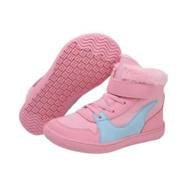 Imagem de Botas De Inverno Para Crianças Com Bico Largo E Estilo Barefoot, Tênis