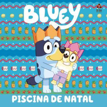 Imagem de Bluey Livro de História - Piscina de Natal