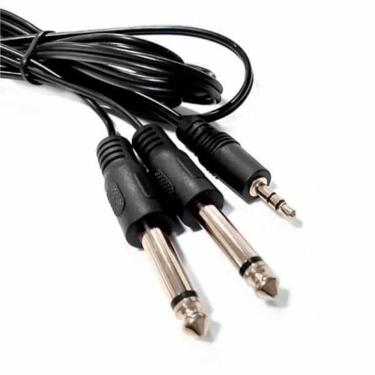 Imagem de Cabo Nwt P2 Estéreo X 2 P10 Mono Níquel 1.8m