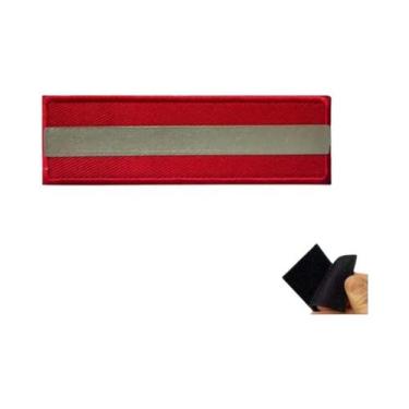 Imagem de Emblema Tático Militar Alfa FSB Refletivo IR Que Brilha No Escuro Com 