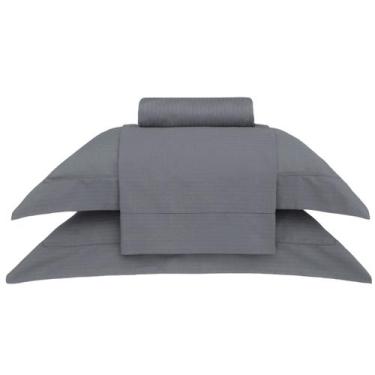 Imagem de Jogo de Cama Queen 300 Fios Buddemeyer 04 Peças Damask Stripes, Damask