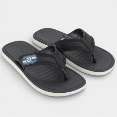 Imagem de Chinelo Cartago Paris II Masculino - Preto - 42, 42