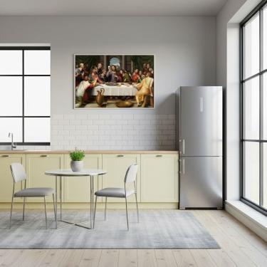 Imagem de Quadro Decorativo A Santa Ceia - 50x70cm