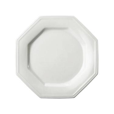 Imagem de Prato Raso Octogonal Porcelana Schmidt - Prisma, Branco, 1