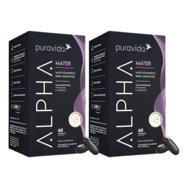 Imagem de 2x Alpha Mater Multinutrientes puravida 60 Caps - pura vida