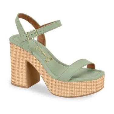 Imagem de Sandália Vizzano Salto Bloco Feminino-Feminino