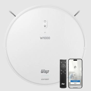 Imagem de Aspirador Robô W1000 350ml com Sensor Anticolisão e Mapeamento Residencial Bivolt