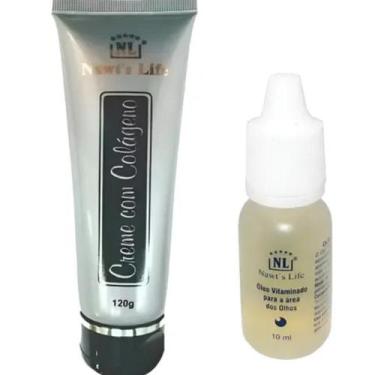 Imagem de Kit Facial com Colágeno Óleo Vitaminado para Área dos Olhos - nawts li