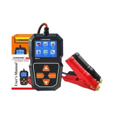 Imagem de Testador De Bateria Para Carros E Motos 6V 12V KONNWEI KW218, Analisad
