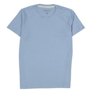 Imagem de Camiseta Básica Infantil Menino Azul Bebê Ogochi-Masculino