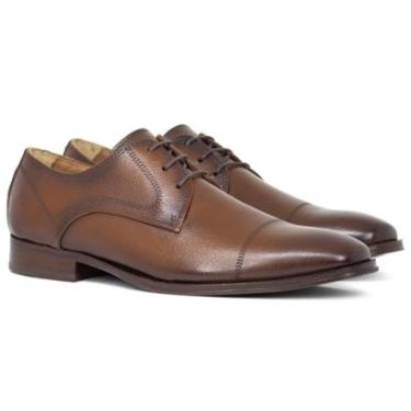 Imagem de Sapato Social Masculino Democrata Metropolitan Treviso Couro Conforto 495201 Cor:;Tamanho:43-Masculino