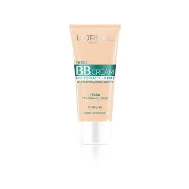 Imagem de BB Cream Loreal Efeito Matte FPS50 Morena 30ml, Morena, 30g