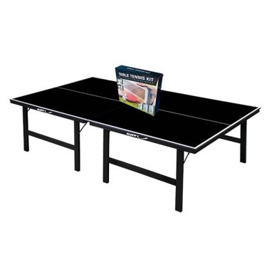 Imagem de MESA PING PONG PRETA MDP 15mm 1010 KLOPF + Kit Completo 5091