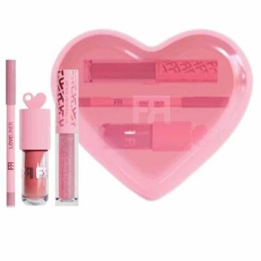 Imagem de Fran by Franciny Ehlke Love Kit - Gloss e Lápis Labial Kit-Feminino