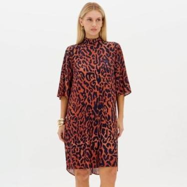 Imagem de Vestido Curto Lança Perfume Estampado Feminino-Feminino