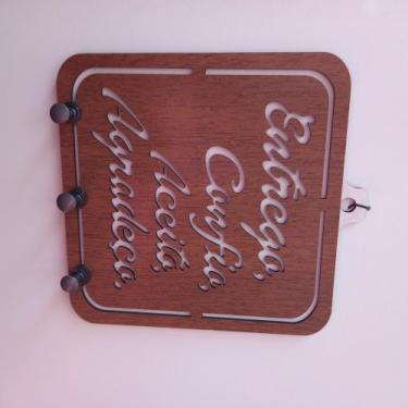Imagem de porta chaves - Espaço d'Arte mdf, 150, P