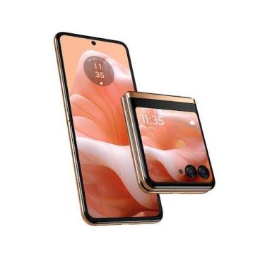 Imagem de Motorola RAZR 40 Ultra 256 GB Peach Fuzz 8 GB RAM, Pêssego, 256GB