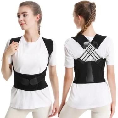 Imagem de Cinta Colete Corretor Postural Para Corrigir Alinhar Coluna E Lombar O