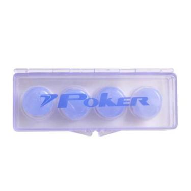Imagem de Protetor de ouvido silicone soft - Poker, Azul
