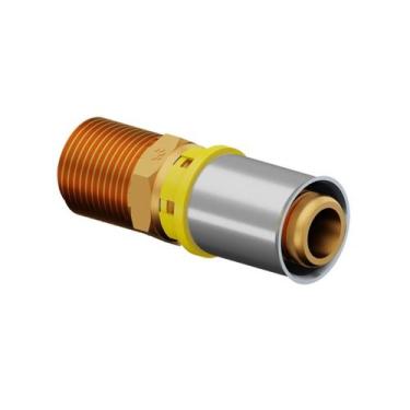 Imagem de Adaptador Fixo Macho Pex Gas Residencial 20x1/2 Tigre - Tigre Pex GÁs