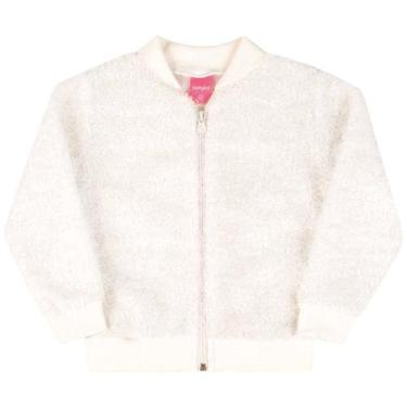 Imagem de Jaqueta Infantil Menina Fleece Plush Inverno Kamylus - anjo da mamãe, 