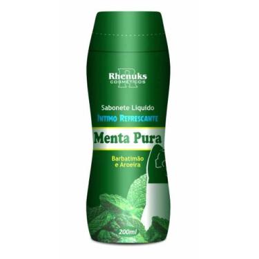 Imagem de Sabonete Líquido Íntimo Menta Pura Rhenuks 200 Ml