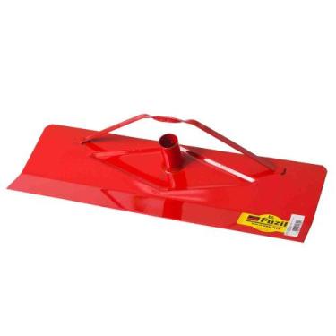 Imagem de Rodo para cereais em aço 50cm chapa 16, sem cabo - Fuzil