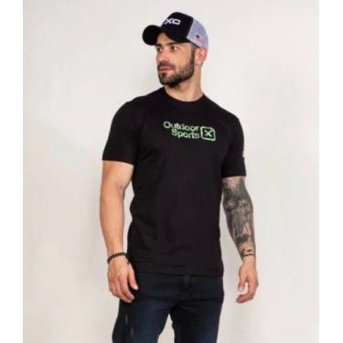 Imagem de Camiseta preta tamanho único P ao gg - TXC